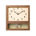 【クーポン割★4/28 9:59迄】時計 インターゼロ インターゼロ コートペンデュラムクロック COURT PENDULUM CLOCK CH-057 掛け時...