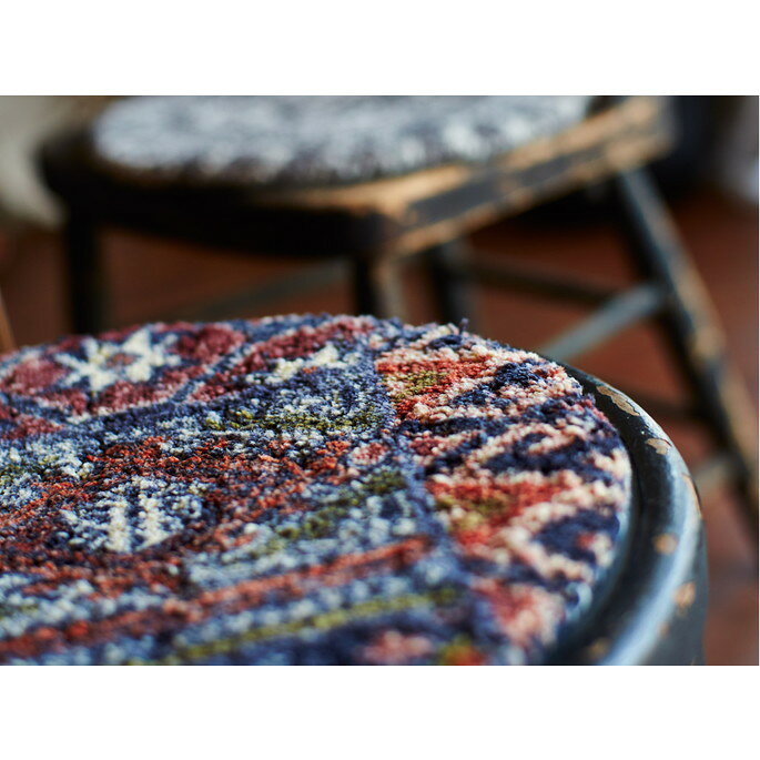チェアパッド チェアパッド ラジ-1816 Chair Pad RAJ-1816 モリヨシ MORIYOSHI RAJ-1816 BK/A BK/D MIX/C MIX/E NV/A NV/Dチェアマット 座布団 インテリア チェアパッド クッション ラグ カーペット 絨毯 [3]
