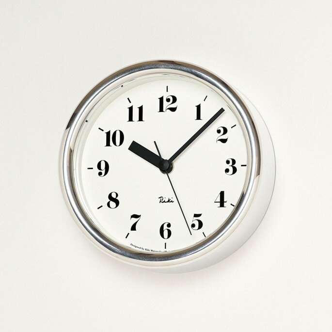 Rakuten - 時計 リキ アルミニウム クロック RIKI ALUMINUM CLOCK タカタレムノス Lemnos WR06-29 掛け時計 置時計 インテリア リビング ダイニング 寝室 書斎 子供部屋