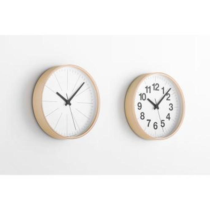 樂天商城 - 時計 ラインの時計 PLY Lines Clock PLY タカタレムノス Lemnos YK21-13 クロック 掛時計 壁掛け時計 角田陽太 YOTA KAKUDA デザイナーズクロック