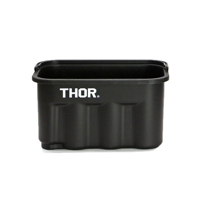 バケツ ソー クアッドレイト バケツ 9.5L Thor Quadrate Bucket 9.5L コヨーテ オリーブ グレー クリア ブラック TRUST社 ガレージ キャンプ アウトドア 無骨