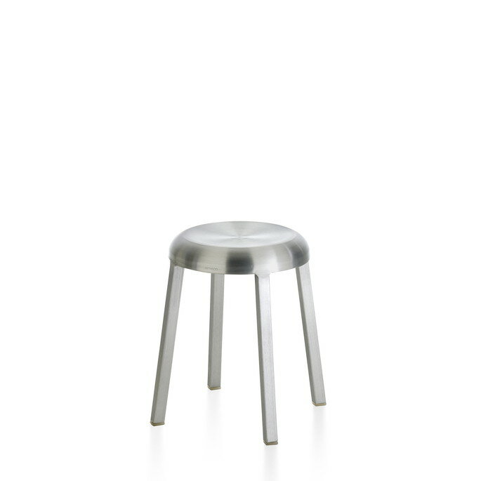 Rakuten - スツール EMECO（エメコ）ZA SMALL STOOL/リサイクルアルミニウム/マットシルバー NAOTO FUKASAWA