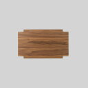 【マラソンクーポン★9/2 9:59迄】コンテナ蓋 IKIKI トップパネルMウォルナット solid top panelM walnut イキキ IKIKI ...