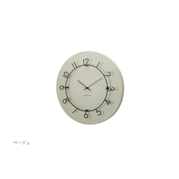 【マラソンクーポン★9/2 9:59迄】ウォールクロック INTERFORM ルウ ウォールクロック LuuCL-4317 掛け時計 ウォールクロック リビング 寝室 クラシカル [2]