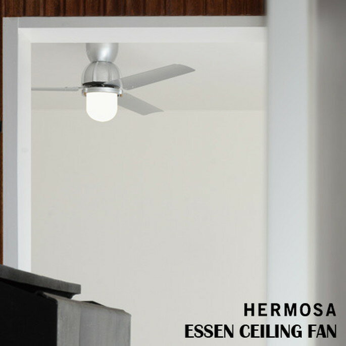 シーリングライト ハモサ HERMOSA エッセン シーリングファン ESSEN CEILING FAN CF-009SV ライト 照明器具 天井照明
