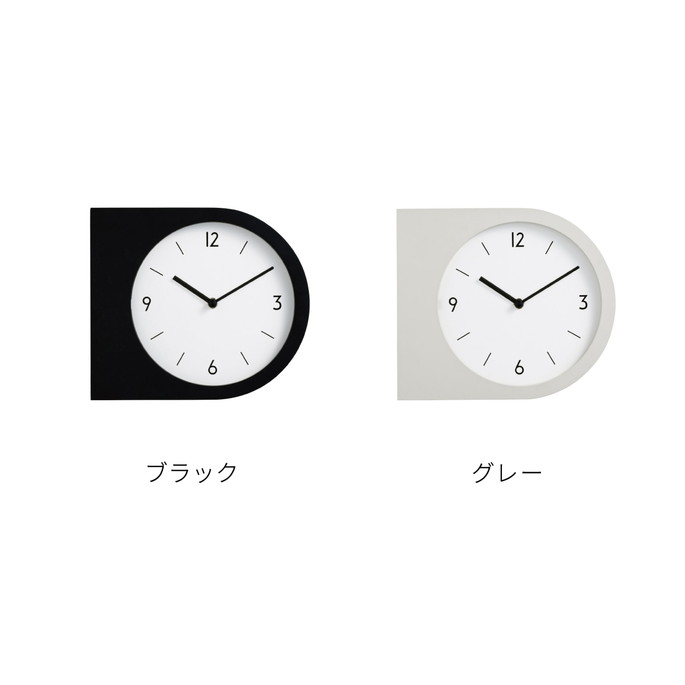 【マラソンクーポン10%OFF!!7/13 9:59迄】ウォールクロック INTERFORM マデト ウォールクロック Madeto 時計 掛け時計 雑貨 両面時計 CL-4462 インターフォルムミニマル コンパクト [2]