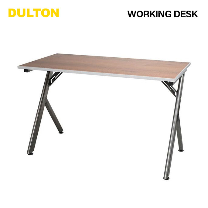 【マラソンクーポン★2/10 9:59迄】机 WORKING DESK RAW ワーキング デスク ロウ ダルトン F21-0391RW 作業机 作業テーブル 重厚感 シンプル 子供部屋 作業用