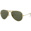 レイバン｜RayBan AVIATOR LARGE METAL RB3025 001/58 58mm ゴールド/ポラライズドグリーンクラシックG-15【ew21_rb】 その1