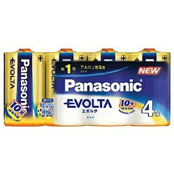 パナソニック｜Panasonic LR20EJ/4SW 単1電池 EVOLTA（エボルタ）