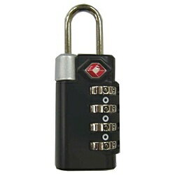 ■TSA（アメリカ運輸保安局）によって認可・容認された4桁のダイヤルロック。