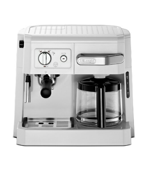 デロンギ｜Delonghi コンビコーヒーメーカー ホワイト BCO410J-W[BCO410J]