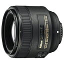 ニコン｜Nikon カメラレンズ AF-S NIKKOR 85mm f/1.8G NIKKOR（ニッコール） ブラック ニコンF /単焦点レンズ AFS851.8G