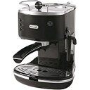 デロンギ｜Delonghi エスプレッソ・カプチーノメーカー アイコナコレクション ブラック ECO310BK[ECO310]