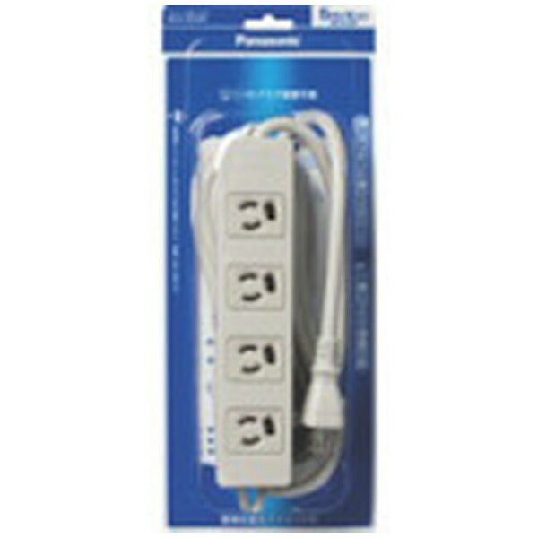 Panasonic｜パナソニック OAタップ グレー WCH2454HP [5.0m /4個口 /スイッチ無][WCH2454HP] panasonic