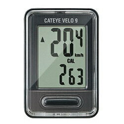 キャットアイ｜CATEYE サイクルコンピューター Velo 9（ブラック) CC-VL820[CCVL820]