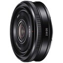 ソニー｜SONY カメラレンズ E 20mm F2.8【ソニーEマウント（APS-C用）】 SEL20F28Q