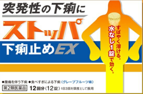 【第2類医薬品】 ストッパ下痢止めEX（12回分）〔下痢止め〕LION｜ライオンのサムネイル