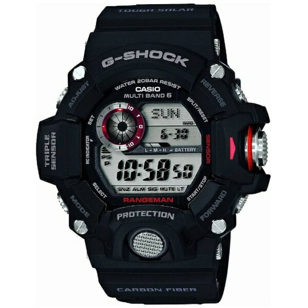 【エントリーで2倍pt(5/20まで)】 カシオ｜CASIO G-SHOCK（G-ショック） 「Master of G RANGEMAN（レンジマン）」 GW-9400J-1JF【国内正規品】 GW9400J1JF