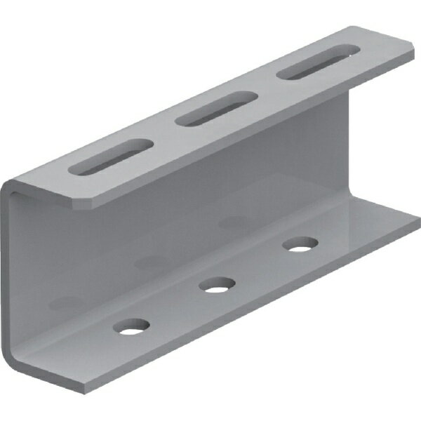 トラスコ中山｜TRUSCO NAKAYAMA 配管支持用チャンネルブラケット　75型　スチール　L200　TKC7WB020U