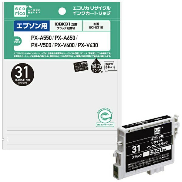 ecorica�å����ꥫ ECI-E31B �ߴ��ץ�󥿡����� �֥�å�[ECIE31B]