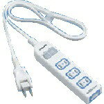 Panasonic｜パナソニック テーブルタップ ザ・タップX ホワイト WHA25242WKP [2.0m /4個口 /スイッチ付..