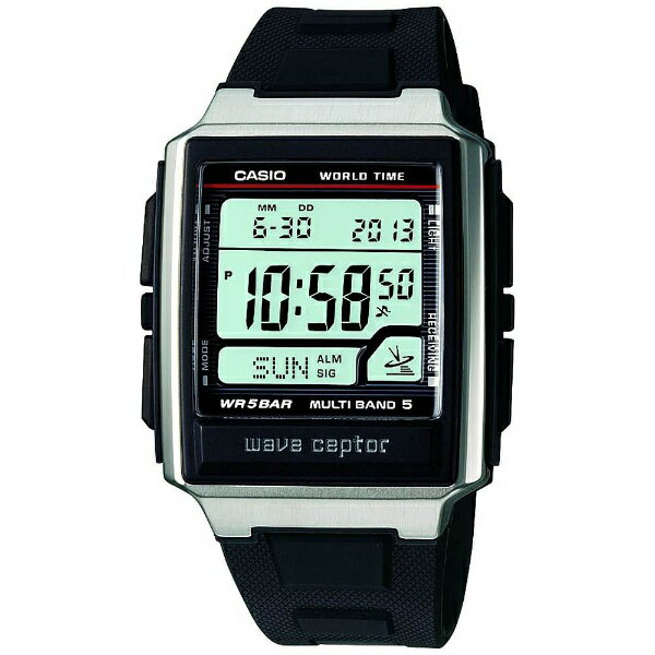 カシオ　CASIO ［電波時計］ウェーブセプター（wave ceptor） 「マルチバンド5」 WV-59J-1AJF[WV59J1AJF]