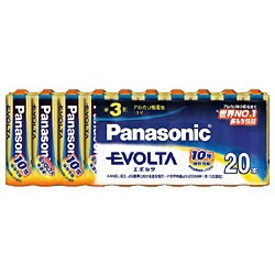 パナソニック｜Panasonic LR6EJ/20SW 単3電池 EVOLTA（エボルタ） [20本 /アルカリ][LR6EJ20SW] panasonic【rb_pcp】