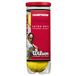 ウィルソン｜Wilson テニスボール エクストラ・デューティ (イエロー/3個入り)