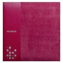 ナカバヤシ｜Nakabayashi 100年台紙フエルアルバム　「ピカルディー」 （Lサイズ／レッド）　アH-LG-500-R[アHLG500R]