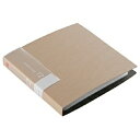 BUFFALO｜バッファロー DVD/CD対応 ファイルケース ブックタイプ 12枚収納 ベージュ BSCD01F12BG[BSCD01F12BG] その1