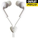 ラディウス 【アウトレット品】カナル型イヤホン (ホワイト) HP-HWF41W 1.1mコード【生産完了品】HPHWF41W【kk9n0d18p】
