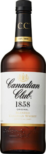 ウイスキー カナディアンクラブ　1000ml【ウイスキー】 【代金引換配送不可】