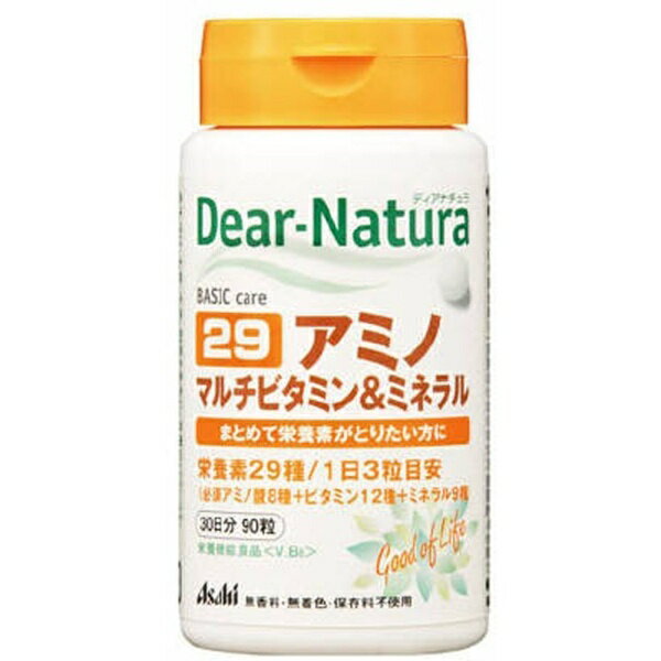 アサヒグループ食品｜Asahi Group Foods Dear-Natura（ディアナチュラ） 29アミノマルチビタミン＆ミネラル（90粒）〔栄養補助食品〕