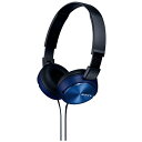 ソニー　SONY ヘッドホン MDR-ZX310 ブルー [φ3.5mm ミニプラグ][MDRZX310L]