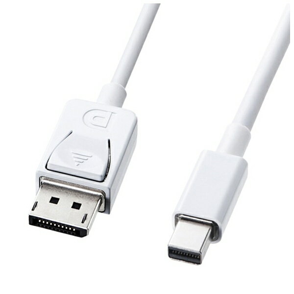 サンワサプライ｜SANWA SUPPLY DisplayPortケーブル ホワイト KC-DPM1W 1m 【rb_ cable_cpn】