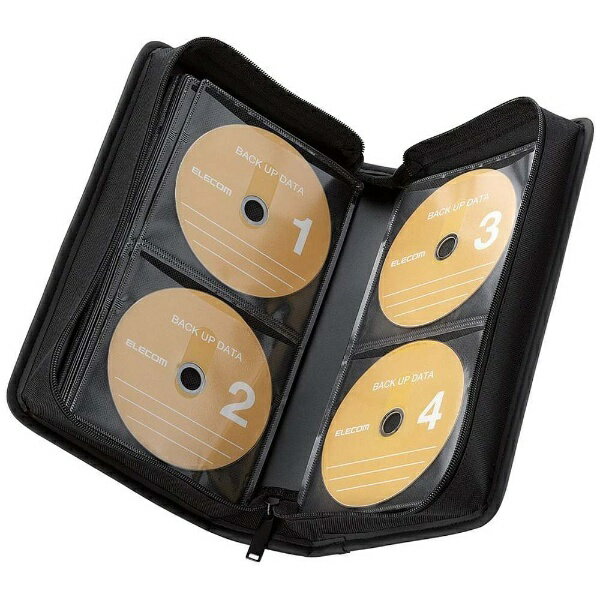 ELECOM�å��쥳�� DVD/CD�б� �ե����ʡ������� 96���Ǽ �֥�å� CCD-SS96BK[CCDSS96BK]��rb_pcp��