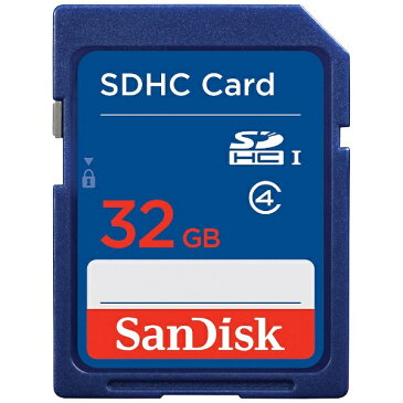 サンディスク　SanDisk SDHCカード スタンダードシリーズ SDSDB-032G-J35U [32GB /Class4][SDSDB032GJ35U]