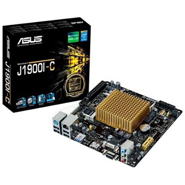 ASUS｜エイスース Mini ITXマザーボード ［オンボード（Celeron J1900）・DDR3L］ J1900I-C[J1900IC]