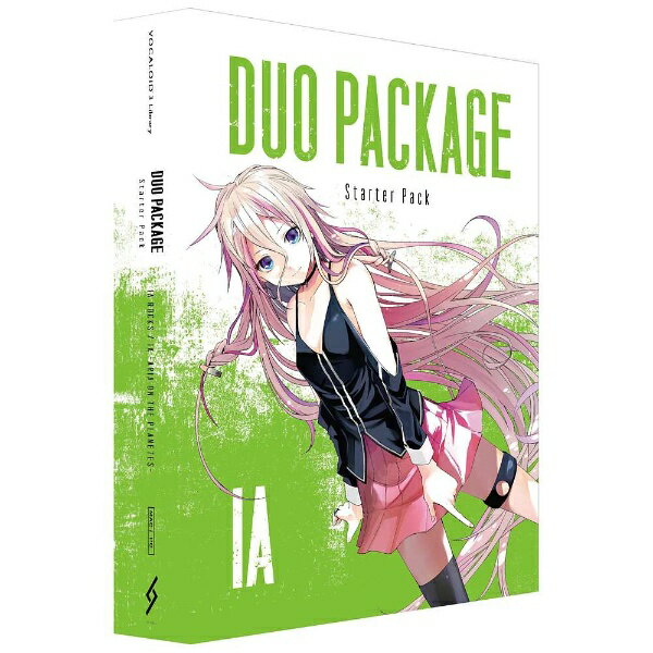 1st PLACE｜ファーストプレイス 〔Win・Mac版〕 VOCALOID 3 IA -DUO PACKAGE- スターターパック[1STV0007]