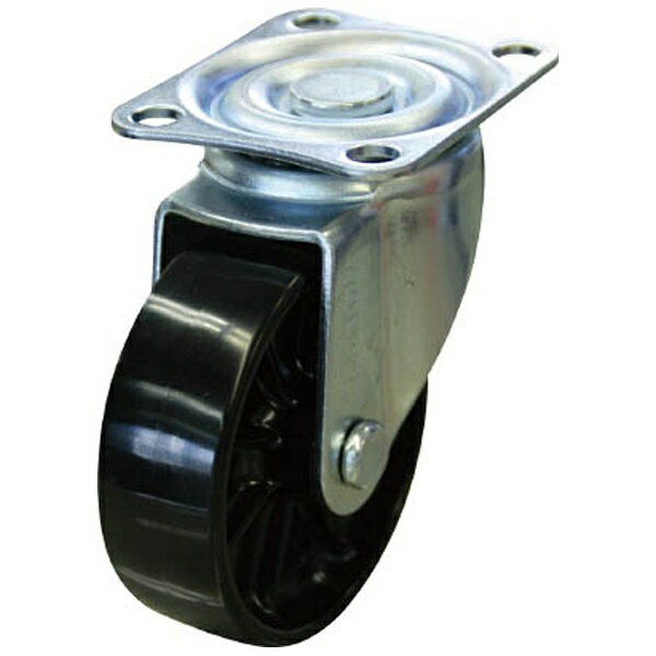 トラスコ中山｜TRUSCO NAKAYAMA ルートバン用 自在キャスターφ75導電性（固定ピッチ仕様） TYJ75NDF