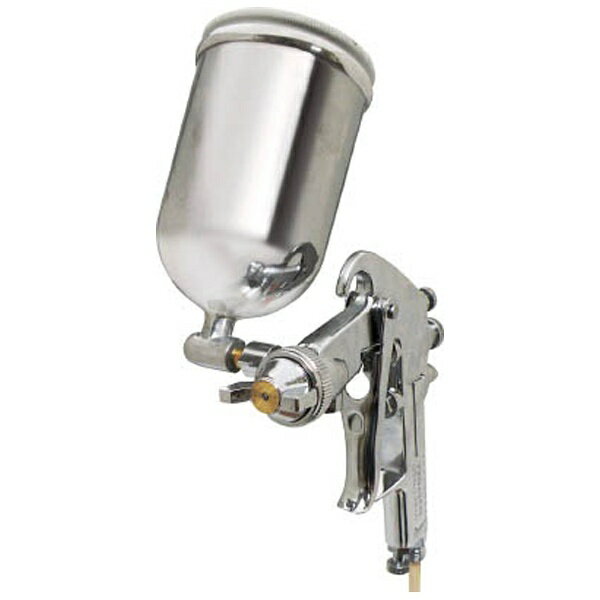 ■ガンはJIS規格JISB9809製品と同じ試験の元、検査しております■すぐに使えるガン・カップのセットタイプです。【用途】・小物の中塗り、上塗り塗装。【仕様】・ノズル径（mm）： 1.3・所要圧縮機（kW）： 0.75〜1.5・空気使用量（L/min）： 90・パターン開き（mm）： 150・霧化段階： 汎用・カップ取付口： G1/4・重力式・エア取込口： G1/4・カップ容量： 0.4Lこちらの商品はご購入後の返品をお受けいたしておりません。サイズ、種類等、再度お確かめの上お求めください。