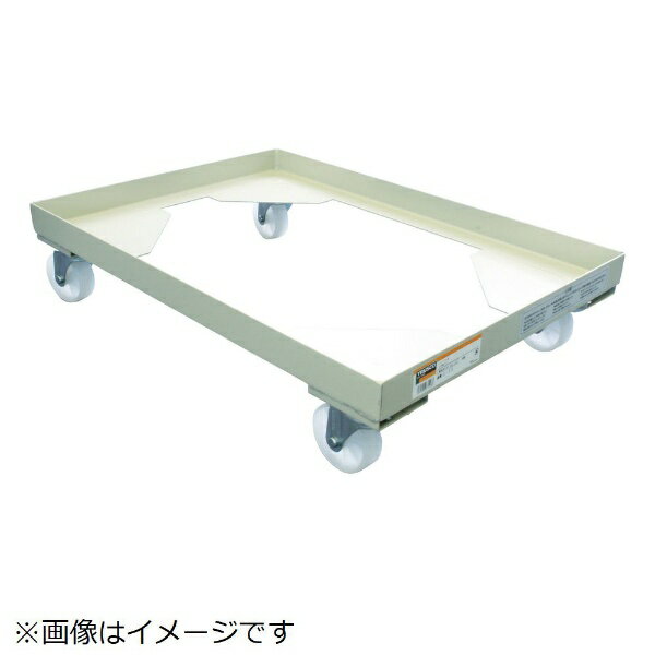 トラスコ中山｜TRUSCO NAKAYAMA 箱台車　内寸520X370　ナイロン車　B1B《※画像はイメージです。実際の商品とは異なります》