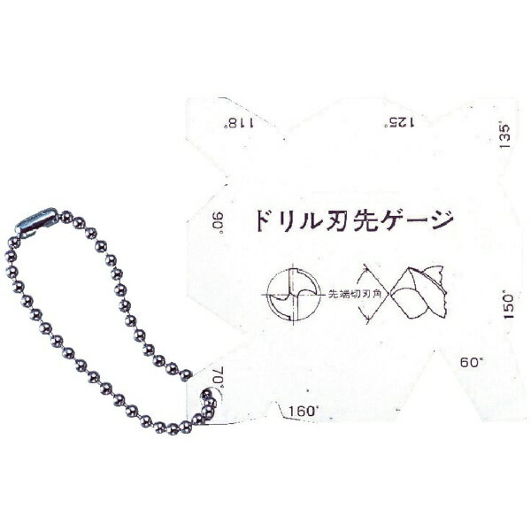 トラスコ中山｜TRUSCO NAKAYAMA ドリル刃先ゲージ　TGA