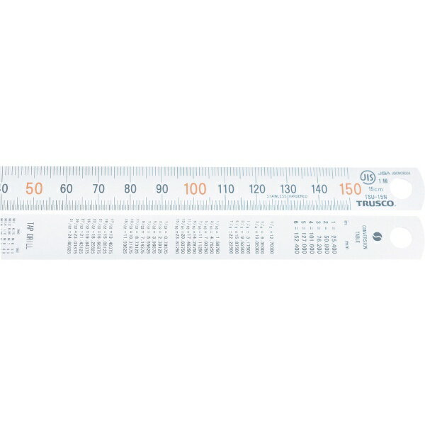 トラスコ中山｜TRUSCO NAKAYAMA 直尺30cm TSU30N