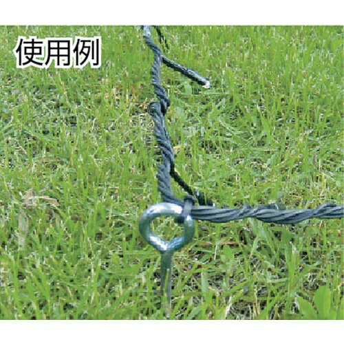 トラスコ中山｜TRUSCO NAKAYAMA ロープ止め丸型6×150mm　TRM615