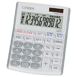 シチズンシステムズ｜CITIZEN SYSTEMS ミニデスク型電卓 DM120 [12桁][DM120]