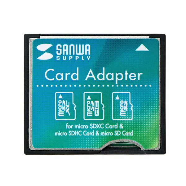 掠ץ饤SANWA SUPPLY ADR-MCCF Ѵץ [microSDͥѥȥեå][ADRMCCF]