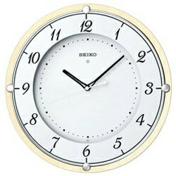 SEIKO｜セイコー 掛け時計 【スタンダード】 天然色木地 KX373A [電波自動受信機能有]