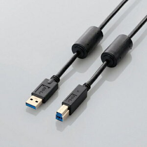 쥳ELECOM 1.0m USB3.0֥ AۢΡB [ե饤ȥե]ʥ֥åˡUSB3-BF10BK[USB3BF10BK]rb_pcacc