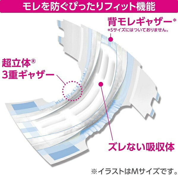 ユニチャーム｜unicharm ライフリーテープ止めL17P〔大人用おむつ〕 2